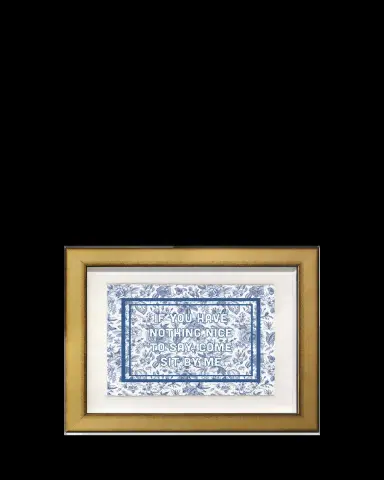 Nick Mele Fine Art Text J "Nothing Nice" Art Print by Nick Mele | Thumbnail 2 Nick Mele Fine Art Text J "Nothing Nice" Art Print by Nick Mele | Thumbnail 2