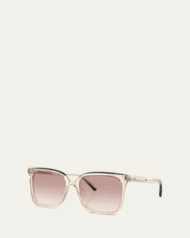 Brunello Cucinelli Sleek Acetate Square Sunglasses | Thumbnail 2 Brunello Cucinelli Sleek Acetate Square Sunglasses | Thumbnail 2