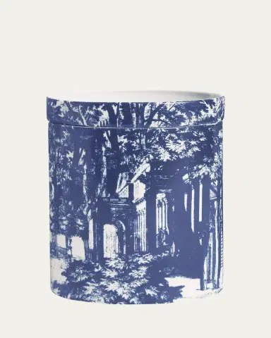 Fornasetti Scented Candle Large Blue & White/ Giardino Settecentesco | Thumbnail 4 Fornasetti Scented Candle Large Blue & White/ Giardino Settecentesco | Thumbnail 4
