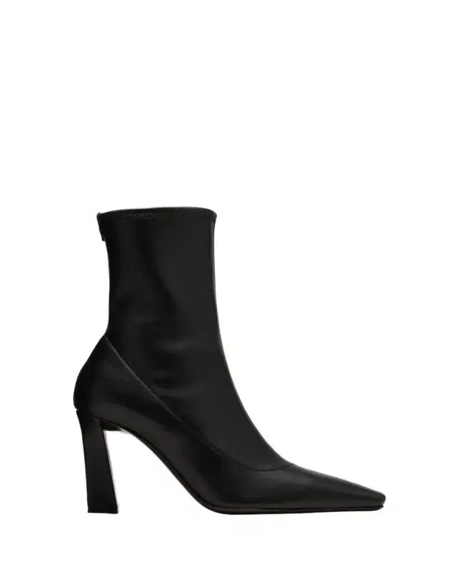 Barbaro Stretch Leather Ankle Booties Barbaro Stretch Leather Ankle Booties