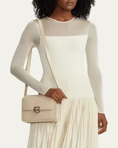 Ralph Lauren Collection RL 888 Flap Leather Crossbody Bag | Thumbnail 2 Ralph Lauren Collection RL 888 Flap Leather Crossbody Bag | Thumbnail 2
