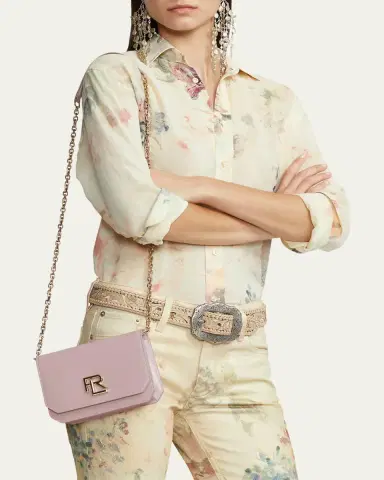 Ralph Lauren Collection RL 888 Mini Leather Chain Crossbody Bag | Thumbnail 2 Ralph Lauren Collection RL 888 Mini Leather Chain Crossbody Bag | Thumbnail 2