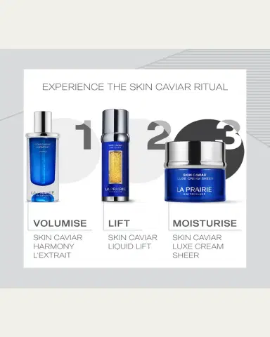 La Prairie Skin Caviar Luxe Cream Sheer Moisturizer, 3.4 oz. | Thumbnail 5 La Prairie Skin Caviar Luxe Cream Sheer Moisturizer, 3.4 oz. | Thumbnail 5