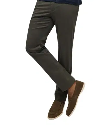 John Lobb Men's Pace Suede Loafers | Thumbnail 1 John Lobb Men's Pace Suede Loafers | Thumbnail 1