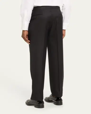 Brioni Men's Wool Tuxedo Trousers | Thumbnail 3 Brioni Men's Wool Tuxedo Trousers | Thumbnail 3