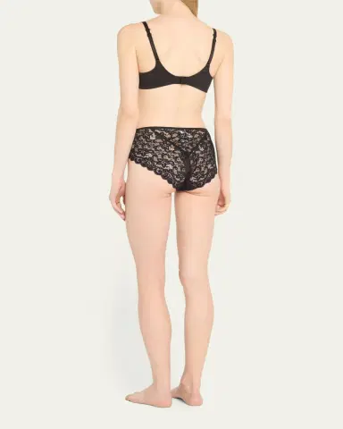 Chantelle Norah Chic Lace Plunge T-Shirt Bra | Thumbnail 3 Chantelle Norah Chic Lace Plunge T-Shirt Bra | Thumbnail 3