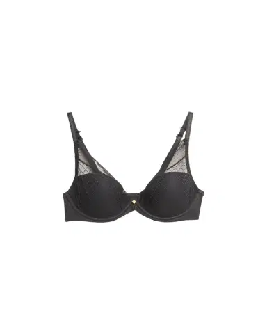Chantelle Norah Chic Lace Plunge T-Shirt Bra | Thumbnail 1 Chantelle Norah Chic Lace Plunge T-Shirt Bra | Thumbnail 1