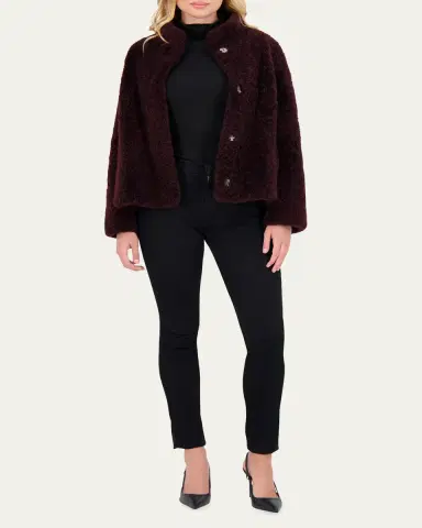 Gorski Sheared Cashmere Goat Overcoat | Thumbnail 2 Gorski Sheared Cashmere Goat Overcoat | Thumbnail 2