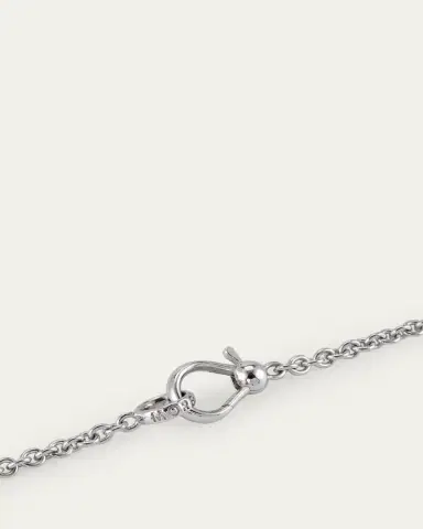 Paul Morelli 18k White Gold Purple Sapphire and Diamond Dahlia Necklace | Thumbnail 2 Paul Morelli 18k White Gold Purple Sapphire and Diamond Dahlia Necklace | Thumbnail 2