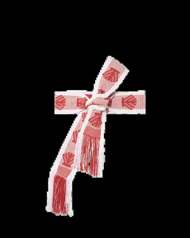 Pippa Holt Handwoven Wide Pink, White and Red Shells Belt | Thumbnail 2 Pippa Holt Handwoven Wide Pink, White and Red Shells Belt | Thumbnail 2