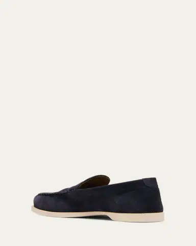 John Lobb Men's Pace Suede Loafers | Thumbnail 6 John Lobb Men's Pace Suede Loafers | Thumbnail 6