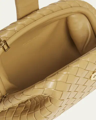 Bottega Veneta Teen Lauren 1980 Bag with Chain | Thumbnail 8 Bottega Veneta Teen Lauren 1980 Bag with Chain | Thumbnail 8