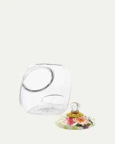 MacKenzie-Childs Cookie Jar with Wildflowers Enamel Lid | Thumbnail 5 MacKenzie-Childs Cookie Jar with Wildflowers Enamel Lid | Thumbnail 5