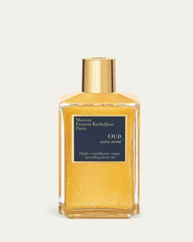 Maison Francis Kurkdjian OUD Satin Mood Scented Sparkling Body Oil, 6.7 oz. | Thumbnail 2 Maison Francis Kurkdjian OUD Satin Mood Scented Sparkling Body Oil, 6.7 oz. | Thumbnail 2