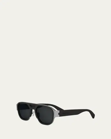 BVLGARI Aluminum Pilot Sunglasses | Thumbnail 5 BVLGARI Aluminum Pilot Sunglasses | Thumbnail 5
