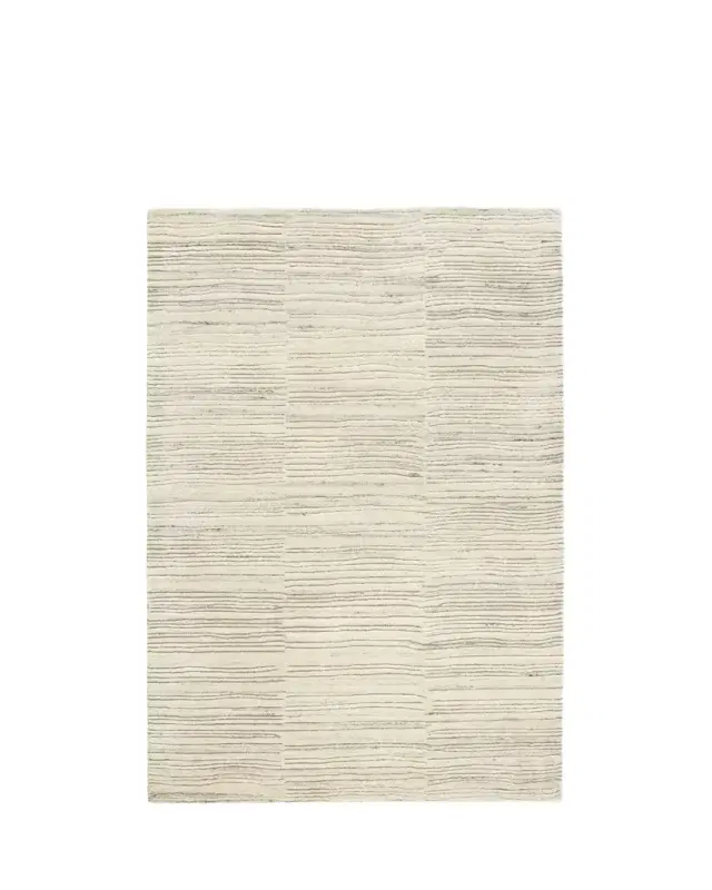 Avery Oatmeal Hand-Tufted Wool Rug, 10'x 14' Avery Oatmeal Hand-Tufted Wool Rug, 10'x 14'