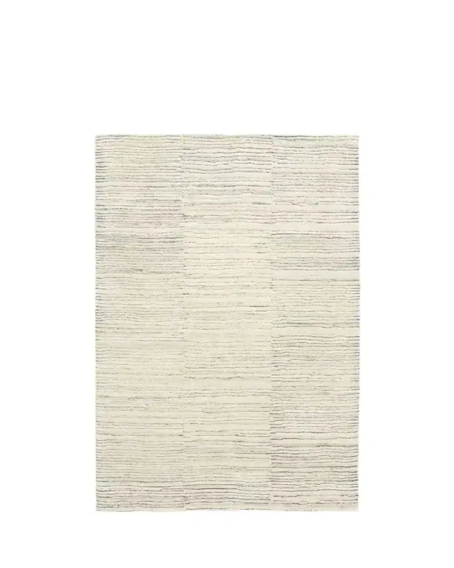 Avery Pewter Blue Hand-Tufted Wool Rug, 8'x 10' Avery Pewter Blue Hand-Tufted Wool Rug, 8'x 10'