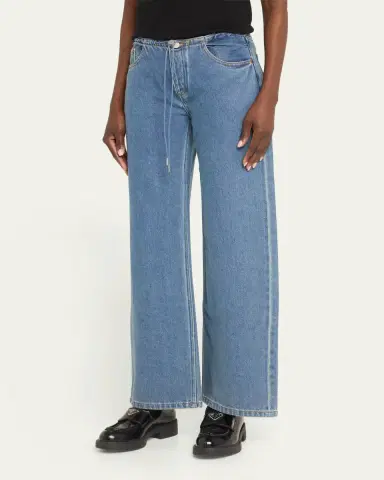 STILL HERE Cool Relaxed Low-Rise Jeans | Thumbnail 4 STILL HERE Cool Relaxed Low-Rise Jeans | Thumbnail 4