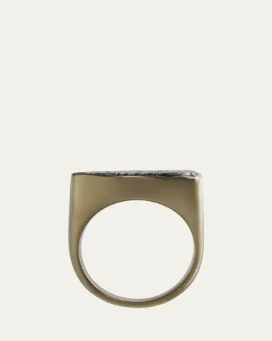 JORGE ADELER Men's 18K Rose Gold Authentic Constans II Coin Ring | Thumbnail 3 JORGE ADELER Men's 18K Rose Gold Authentic Constans II Coin Ring | Thumbnail 3