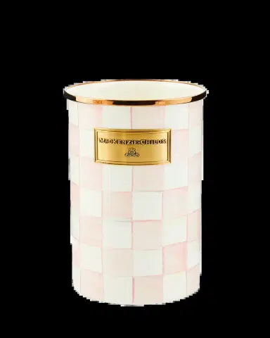 MacKenzie-Childs Rosy Check Enamel Utensil Holder | Thumbnail 2 MacKenzie-Childs Rosy Check Enamel Utensil Holder | Thumbnail 2