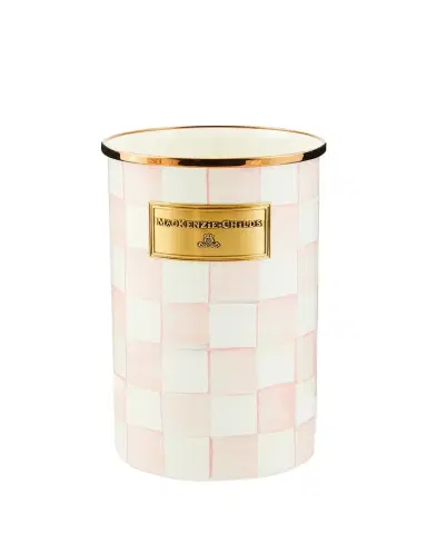 MacKenzie-Childs Rosy Check Enamel Utensil Holder | Thumbnail 1 MacKenzie-Childs Rosy Check Enamel Utensil Holder | Thumbnail 1