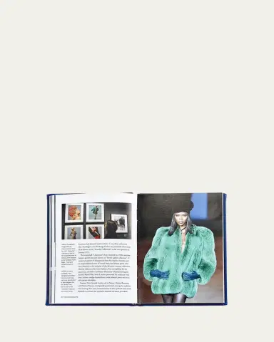 Graphic Image "Little Book of Yves Saint Laurent" Leather Bound Book by Emma Baxter-Wright | Thumbnail 3 Graphic Image "Little Book of Yves Saint Laurent" Leather Bound Book by Emma Baxter-Wright | Thumbnail 3