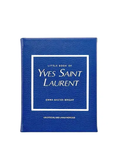 Graphic Image "Little Book of Yves Saint Laurent" Leather Bound Book by Emma Baxter-Wright | Thumbnail 1 Graphic Image "Little Book of Yves Saint Laurent" Leather Bound Book by Emma Baxter-Wright | Thumbnail 1