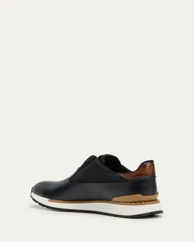 Berluti Men's Fast Track Leather Low-Top Sneakers | Thumbnail 3 Berluti Men's Fast Track Leather Low-Top Sneakers | Thumbnail 3