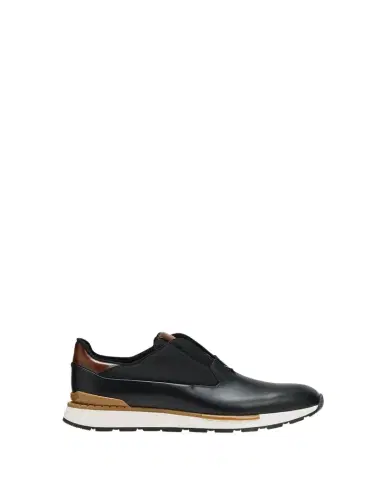 Berluti Men's Fast Track Leather Low-Top Sneakers | Thumbnail 1 Berluti Men's Fast Track Leather Low-Top Sneakers | Thumbnail 1