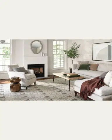 Annie Selke Masinissa Natural Hand-Knotted Rug, 8'x 10' | Thumbnail 4 Annie Selke Masinissa Natural Hand-Knotted Rug, 8'x 10' | Thumbnail 4