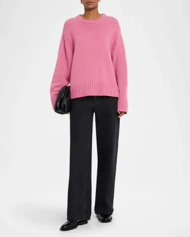 Guest in Residence Cozy Cashmere Crewneck Sweater | Thumbnail 12 Guest in Residence Cozy Cashmere Crewneck Sweater | Thumbnail 12