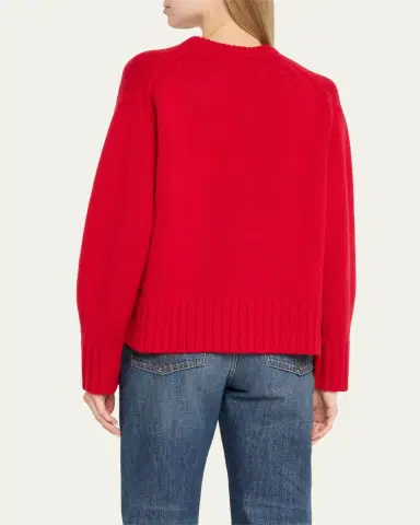 Guest in Residence Cozy Cashmere Crewneck Sweater | Thumbnail 3 Guest in Residence Cozy Cashmere Crewneck Sweater | Thumbnail 3