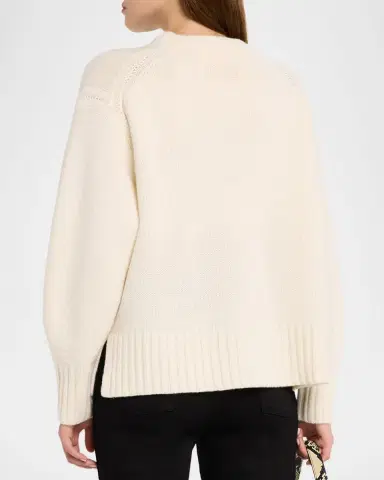Guest in Residence Cozy Cashmere Crewneck Sweater | Thumbnail 9 Guest in Residence Cozy Cashmere Crewneck Sweater | Thumbnail 9