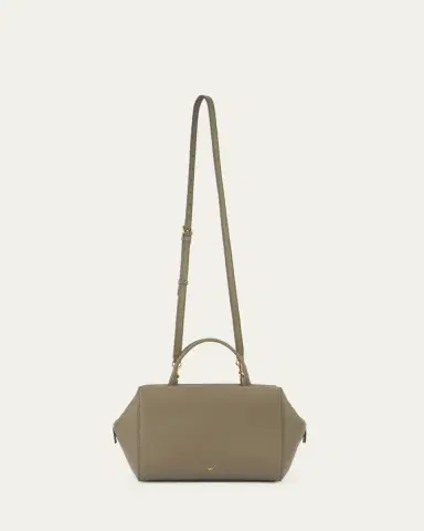 Anya Hindmarch Seaton Zip Leather Satchel Bag | Thumbnail 3 Anya Hindmarch Seaton Zip Leather Satchel Bag | Thumbnail 3