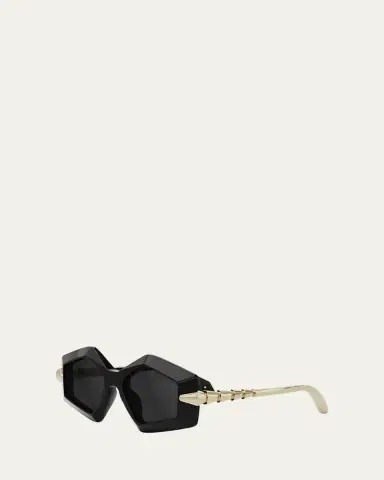 BVLGARI Serpenti Geometric Sunglasses | Thumbnail 2 BVLGARI Serpenti Geometric Sunglasses | Thumbnail 2