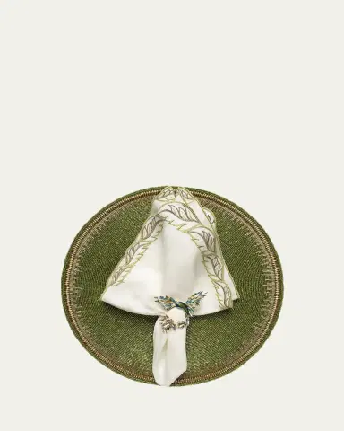 Kim Seybert Enamor Beaded Placemat | Thumbnail 2 Kim Seybert Enamor Beaded Placemat | Thumbnail 2