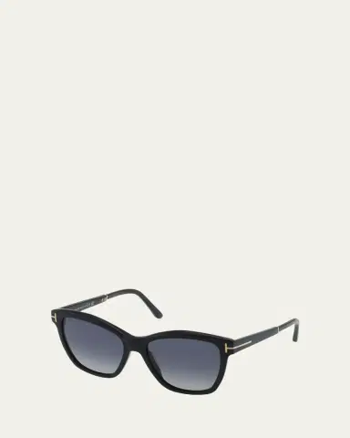 TOM FORD Polarized Acetate & Metal Cat-Eye Sunglasses | Thumbnail 2 TOM FORD Polarized Acetate & Metal Cat-Eye Sunglasses | Thumbnail 2