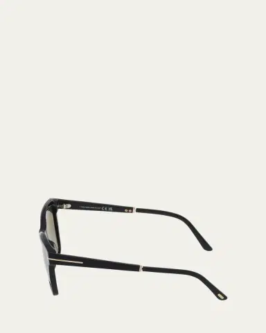 TOM FORD Polarized Acetate & Metal Cat-Eye Sunglasses | Thumbnail 3 TOM FORD Polarized Acetate & Metal Cat-Eye Sunglasses | Thumbnail 3