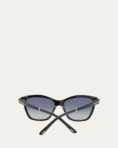 TOM FORD Polarized Acetate & Metal Cat-Eye Sunglasses | Thumbnail 4 TOM FORD Polarized Acetate & Metal Cat-Eye Sunglasses | Thumbnail 4