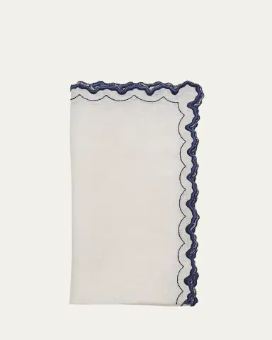 Kim Seybert Arches Embroidered Napkin | Thumbnail 3 Kim Seybert Arches Embroidered Napkin | Thumbnail 3