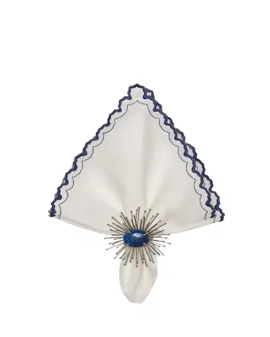 Kim Seybert Arches Embroidered Napkin | Thumbnail 1 Kim Seybert Arches Embroidered Napkin | Thumbnail 1