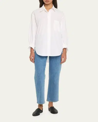 Citizens of Humanity Kayla Button-Front High-Low Shirt | Thumbnail 2 Citizens of Humanity Kayla Button-Front High-Low Shirt | Thumbnail 2