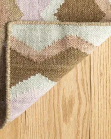 Annie Selke x Kit Kemp Safety Net Earth Handwoven Rug, 8'x 10' | Thumbnail 5 Annie Selke x Kit Kemp Safety Net Earth Handwoven Rug, 8'x 10' | Thumbnail 5