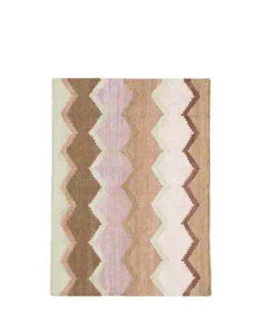 Annie Selke x Kit Kemp Safety Net Earth Handwoven Rug, 8'x 10' | Thumbnail 1 Annie Selke x Kit Kemp Safety Net Earth Handwoven Rug, 8'x 10' | Thumbnail 1