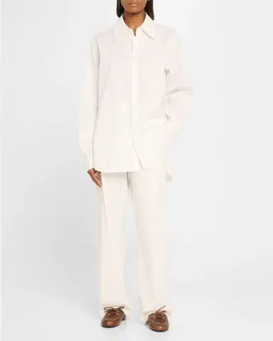 Miu Miu Leather Lace-Up Moccasins | Thumbnail 2 Miu Miu Leather Lace-Up Moccasins | Thumbnail 2