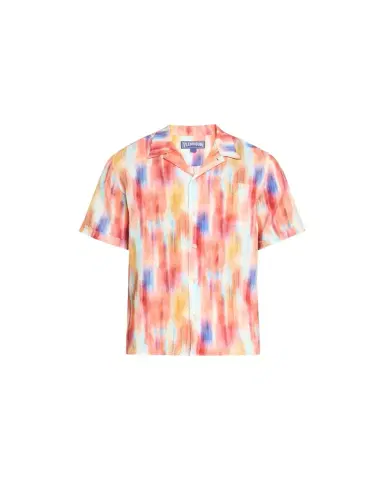 Vilebrequin Men's Ikat-Print Short-Sleeve Shirt | Thumbnail 1 Vilebrequin Men's Ikat-Print Short-Sleeve Shirt | Thumbnail 1