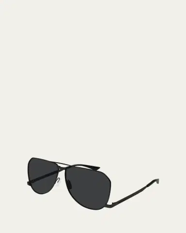 Saint Laurent Men's SL 690 Dust Metal Aviator Sunglasses | Thumbnail 2 Saint Laurent Men's SL 690 Dust Metal Aviator Sunglasses | Thumbnail 2