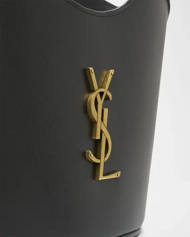 Saint Laurent Mini YSL Top-Handle Bag in Leather | Thumbnail 3 Saint Laurent Mini YSL Top-Handle Bag in Leather | Thumbnail 3