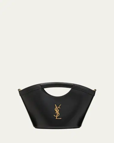 Saint Laurent Mini YSL Top-Handle Bag in Leather | Thumbnail 6 Saint Laurent Mini YSL Top-Handle Bag in Leather | Thumbnail 6