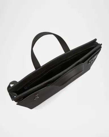 Ferragamo Men's Medium Leather Briefcase | Thumbnail 7 Ferragamo Men's Medium Leather Briefcase | Thumbnail 7
